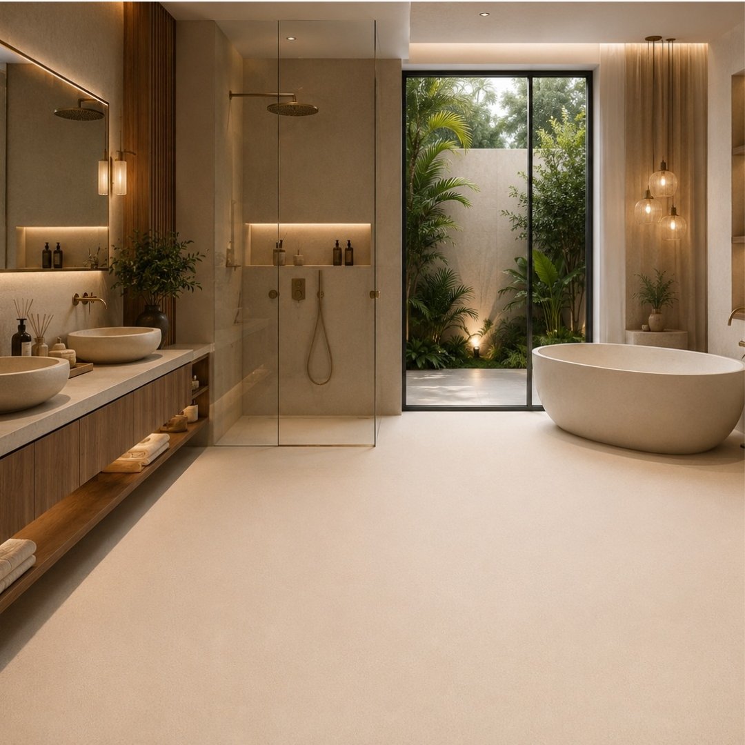 AL 10655 Geometrical Bathroom Tiles - My Home Studio